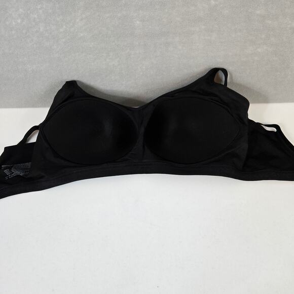 Warners ALL YOU NEED RM3911A Wire Free Molded Sewn In Cup Bra's Black 2XL - Picture 4 of 9